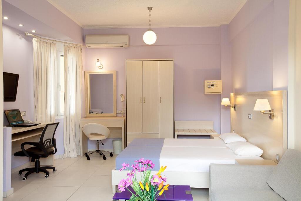 Giorgi'S Blue Apartments Kalathas Oda fotoğraf